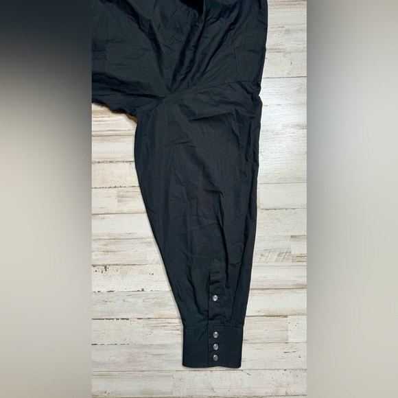 Brooks & Dunn Collection By Panhandle Slim Long Sleeve Pearl Snap Men XXL Black - Picture 10 of 13